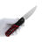 Нож Real Steel Karly satin сталь VG-10 рукоять Black/Red Aluminium (6052)