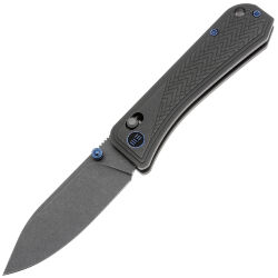 Нож WE Knife Bougie Banter stonewash сталь S45VN рукоять Gray Ti (WE24009-2)