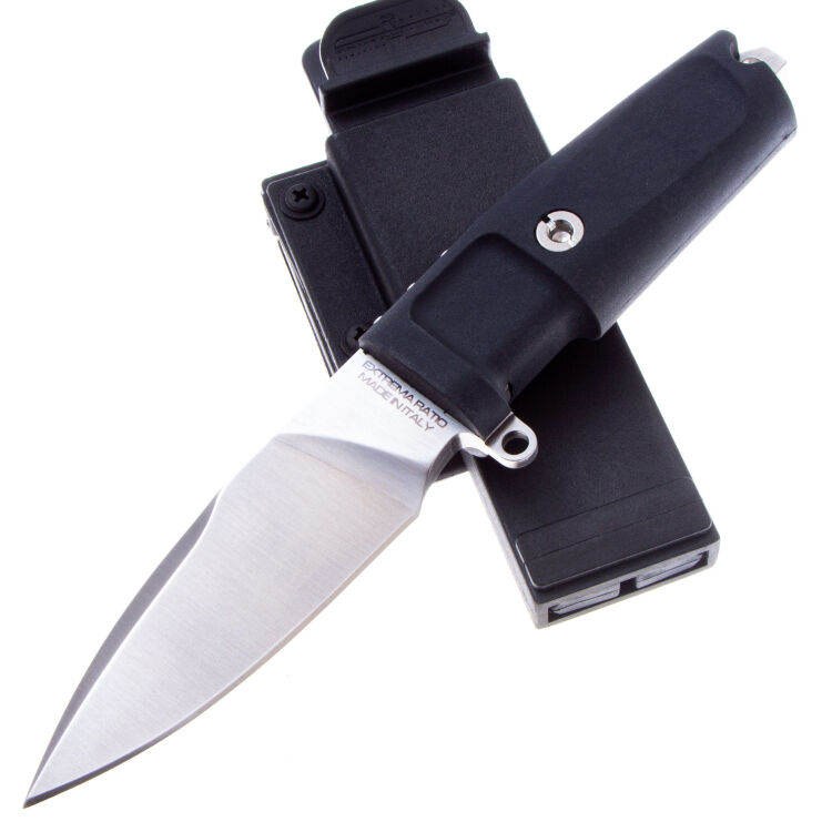 Нож Extrema Ratio Shrapnel OG Satin сталь N690 рукоять Black Forprene (EX/160SHRSATOGR)
