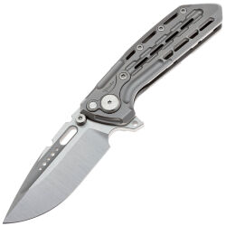 Нож Reate Terminator TX228 satin сталь M390 рукоять Bead blast Titanium