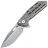 Нож Reate Terminator TX228 satin сталь M390 рукоять Bead blast Titanium