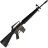 Макет штурмовая винтовка M16A1 США 1967г Вьетнамская война (Denix)