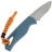 Нож Benchmade Intersect Serrated сталь MagnaCut рукоять Blue Santoprene (18050S)