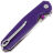 Нож Bestechman Velix satin сталь 14C28N рукоять Purple G10 (BMK07C)