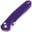 Нож Bestechman Velix satin сталь 14C28N рукоять Purple G10 (BMK07C)
