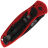 Нож Kershaw Blur 50th Anniversary сталь BDZ-1 рукоять Red Aluminium/Trac-Tec (1670K50)