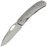Нож WE Knife Inmate stonewash сталь CPM-20CV рукоять Gray Titanium/Raindrops (WE23096B-1)