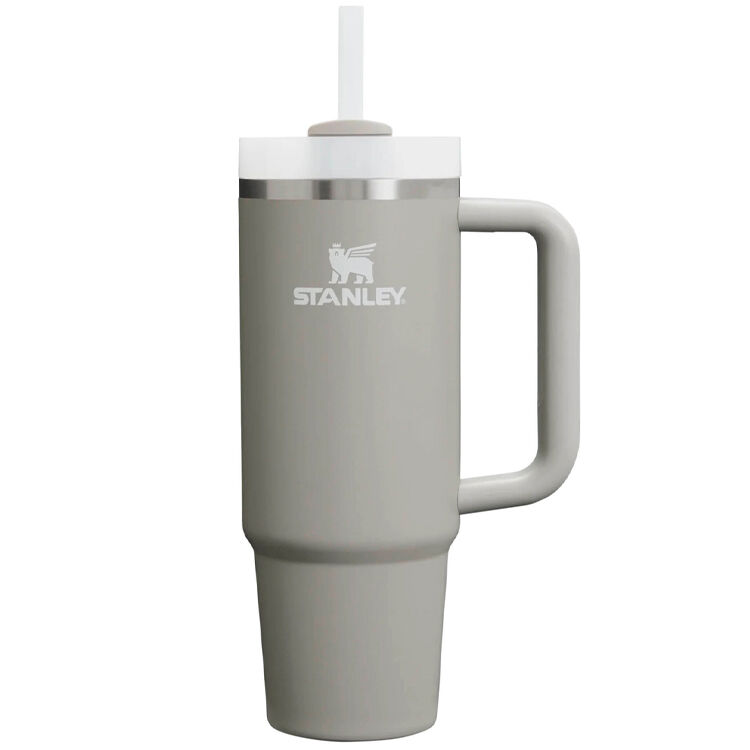 Термокружка Stanley Quencher H2.0 с трубочкой 1,18л серая (10-11913-075)
