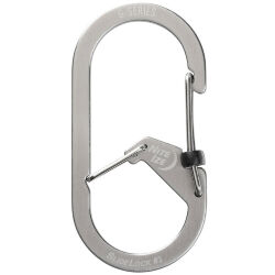 Карабин Nite Ize G-Biner SlideLock #3 Dual Chamber Carabiner Stainless (GSL3-11-R6)