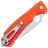Нож Daggerr Resident DL serrated stonewash сталь 8Cr14MoV рукоять Orange FRN