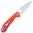 Нож Daggerr Resident DL serrated stonewash сталь 8Cr14MoV рукоять Orange FRN
