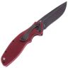 Нож CRKT Shenanigan сталь 1.4116 рукоять Maroon Nylon (K800RKP)