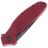 Нож CRKT Shenanigan сталь 1.4116 рукоять Maroon Nylon (K800RKP)