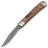 Нож Boker Trapper Asbach Uralt Chad Nichols Ripple Damascus рукоять Дуб (116004DAM)