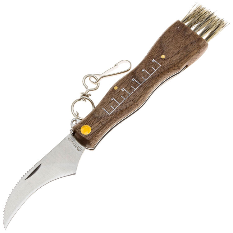 Нож грибника Maserin Mushrooms Knife 800 сталь 440 рукоять палисандр