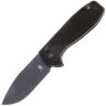 Нож Kizer Amicus black сталь 9Cr18MoV рукоять Black G10