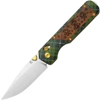 Нож Kizer Militaw Christmas collection сталь Nitro-V рукоять G10/Mkuruti Wood