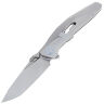 Нож Rike Knife Shadow T сталь M390 рукоять Gray Titanium