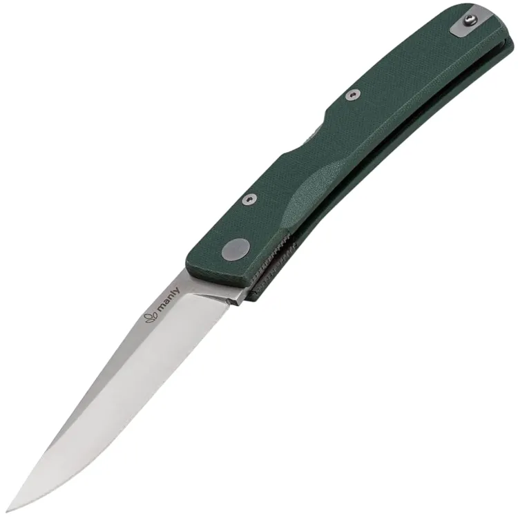 Нож Manly Peak Two Hand сталь D2 рукоять Military Green G10