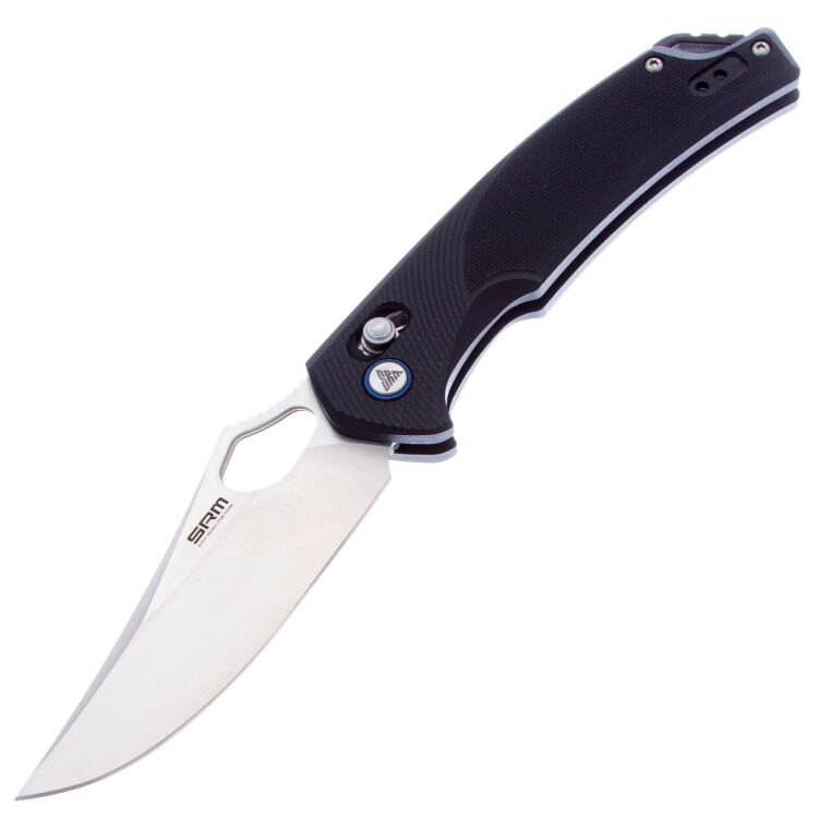 НожSRM9202стальD2рукоятьBlackG10