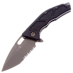 Нож Heretic Knives Medusa Dark Earth сталь S35VN рукоять Black Aluminium