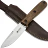Нож Kizlyar Supreme Colada сталь AUS-10Co Stonewash рукоять орех