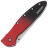 Нож Kershaw Leek сталь MagnaCut рукоять Red/Black Gradient Aluminium (1660GRD)
