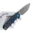 Нож Vosteed Porcupine satin сталь 14C28N рукоять Blue Ocean Micarta
