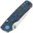 Нож Vosteed Porcupine satin сталь 14C28N рукоять Blue Ocean Micarta