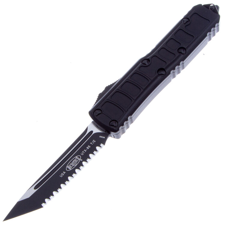 Нож Microtech UTX-85 T/E DLC/Satin сталь M390 рукоять Stepside Aluminium (233II-3TS)