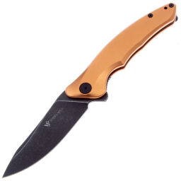 Нож Steel Will Spica Blackwash сталь 154CM рукоять Orange Aluminium (F44-26)