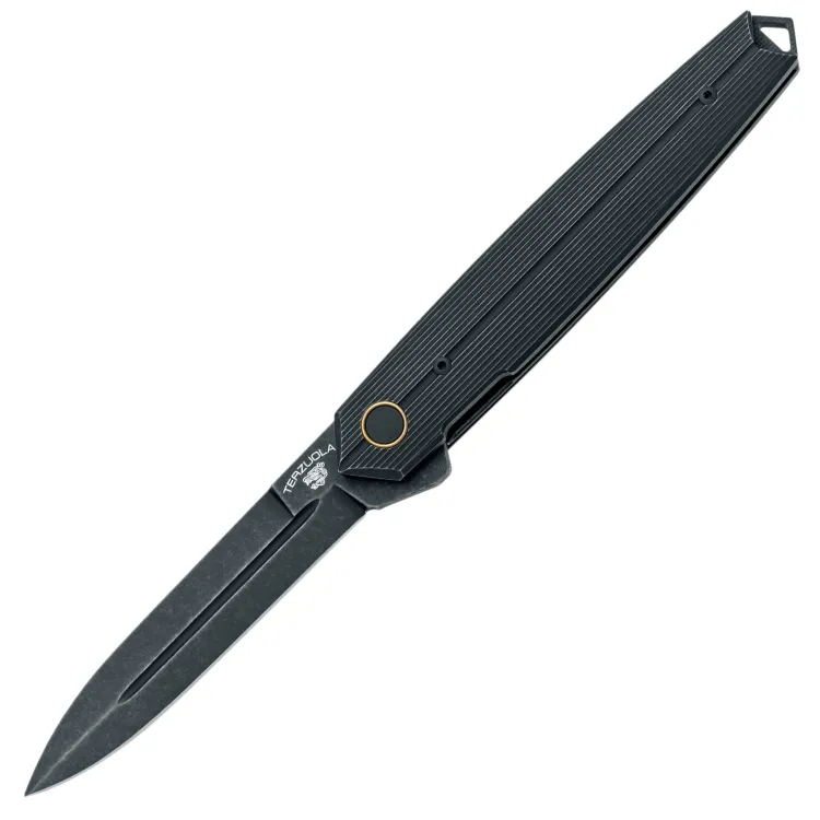 Нож Fox Pacifico blackwash сталь Magnacut рукоять Blackwash Titanium (FX-ATC-OG02TIPVDSW)