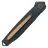 Нож Fox Pacifico blackwash сталь Magnacut рукоять Blackwash Titanium (FX-ATC-OG02TIPVDSW)