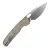Нож Vosteed Psyop stonewash сталь Elmax рукоять Green Norplex UltreX Micarta