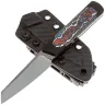 Нож Kizer Hallow DLC сталь Z-Wear PM рукоять Aluminum/Nebula FatCarbon