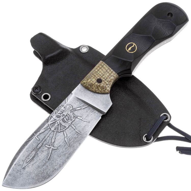 Нож Волчий Век БП-11 Custom сталь N690 WA рукоять Black G10/Micarta