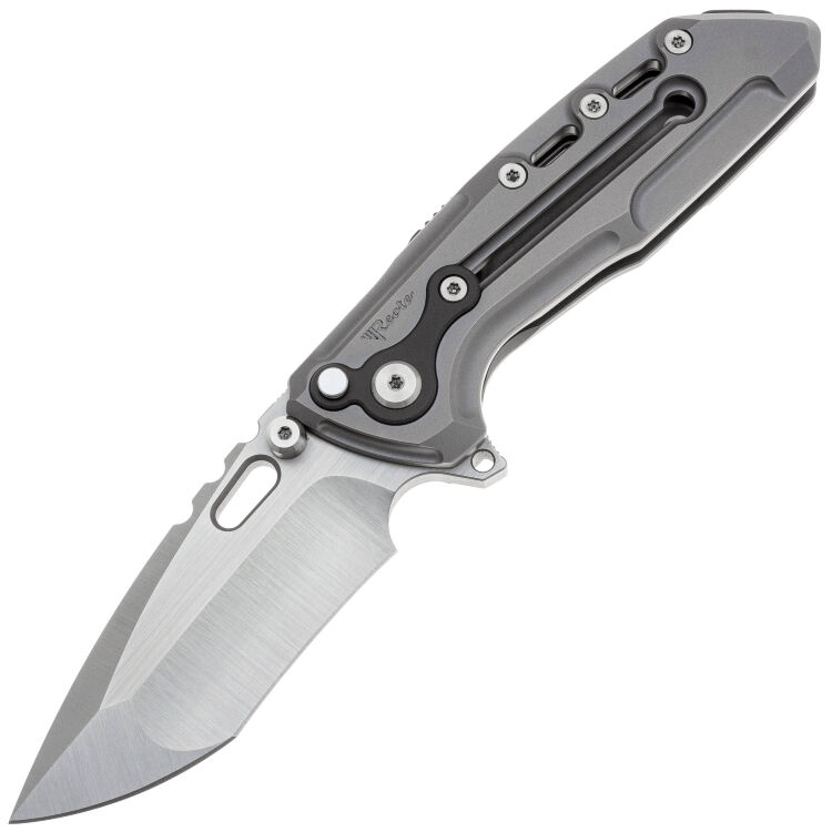 Нож Reate T1000 V2 satin сталь M390 рукоять Beadblast Titanium/Zirconium