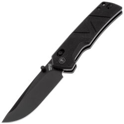Нож SHOOZIZ HAN310 black сталь 14C28 рукоять Black Micarta