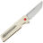 Нож Kansept Anomaly Tanto satin сталь S35VN рукоять Ivory G10