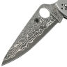 Нож Spyderco Endura 4 сталь VG-10 Damascus рукоять Titanium (C10TIPD)