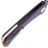 Нож Mr.Blade Finch blackwashed сталь AUS-8 рукоять Violet G10