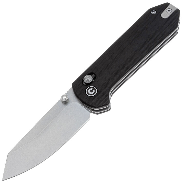Нож CIVIVI Yonder stonewash сталь 14C28N рукоять Black G10 (C23073-1)