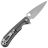 Нож Daggerr Sting frame lock stonewash сталь D2 рукоять Gray Stainless steel