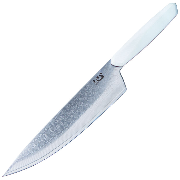Нож кухонный Xin Cutlery Chef сталь VG-10/Damascus рукоять White G10 (XC127)