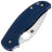 Нож Spyderco Sage 5 сталь CPM-SPY27 рукоять Cobalt Blue G-10 (C123GPCBL)
