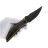 Нож WE Knife Quinseris blackwash сталь M390 рукоять Bronze Ti/Shreddedl CF (WE23093-2)
