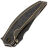 Нож WE Knife Quinseris blackwash сталь M390 рукоять Bronze Ti/Shreddedl CF (WE23093-2)