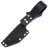 Нож 7 Ножей Джек малый Гибрид сталь N690 рукоять Violet G10