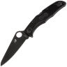 Нож Spyderco Pacific Salt 2 Black сталь H2 рукоять Black FRN (C91PBBK2)
