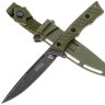Нож НОКС Вятич-Т Blackwash сталь D2 рукоять Olive G10 (603-509444)